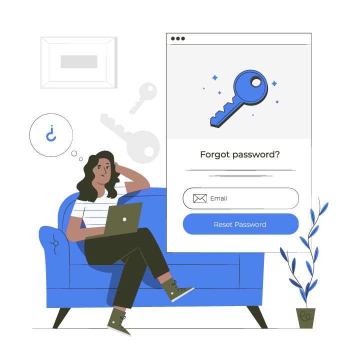 Forgot Password Illustration